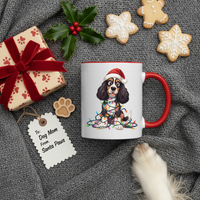 Load image into Gallery viewer, 🎄 English Springer Spaniel Christmas Lights Mug – Joyful Jumper Edition
