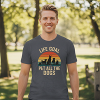 Load image into Gallery viewer, Life Goals Premium T-shirt
